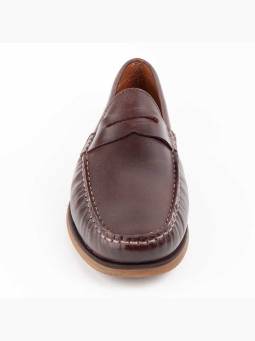 Mocassin Cuir Naturel Purapiel - Kiabi