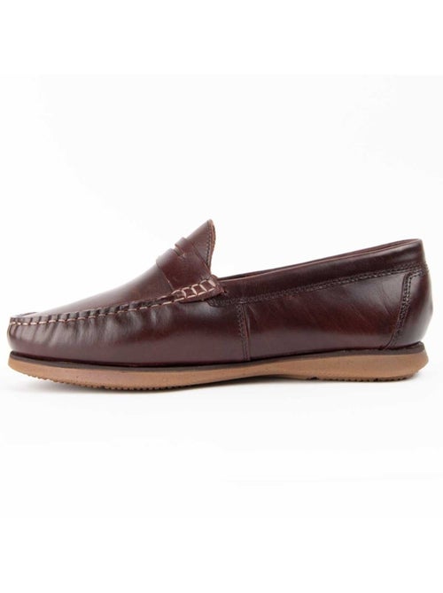 Mocassin Cuir Naturel Purapiel - Kiabi