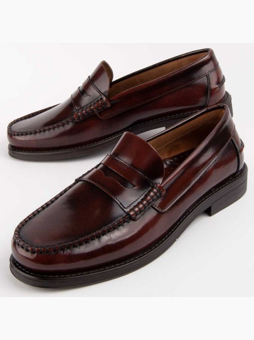 Mocassin Cuir Naturel Purapiel - Kiabi