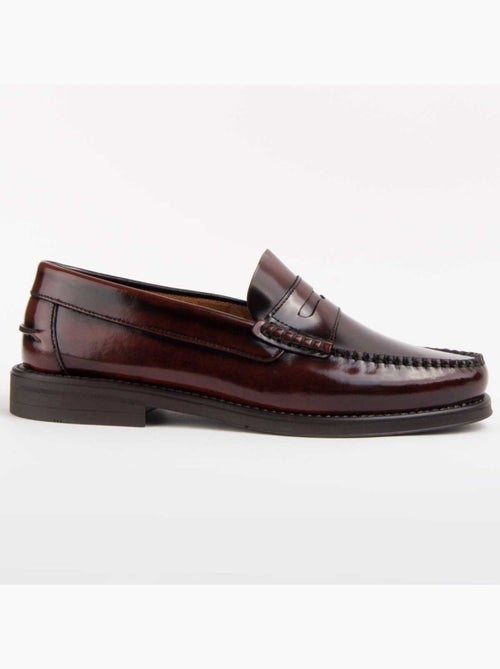 Mocassin Cuir Naturel Purapiel - Kiabi