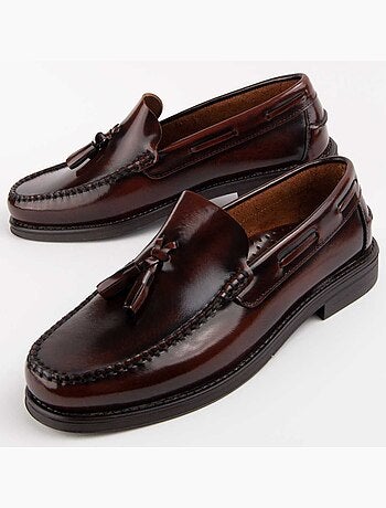Mocassin Cuir Naturel Purapiel