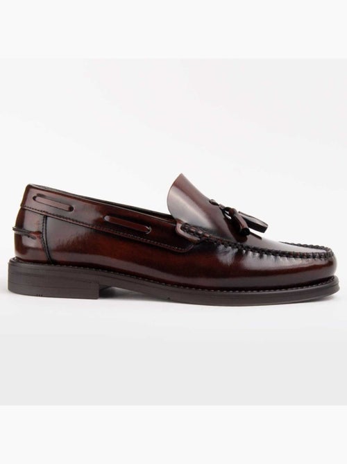 Mocassin Cuir Naturel Purapiel - Kiabi