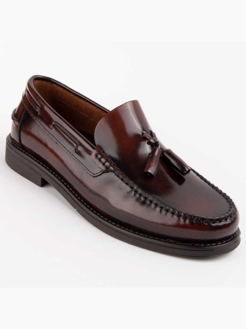 Mocassin Cuir Naturel Purapiel - Kiabi
