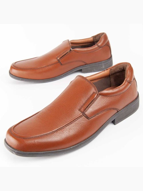 Mocassin Cuir Naturel Purapiel - Kiabi