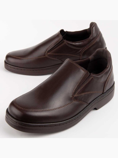 Mocassin Cuir Naturel Purapiel - Kiabi