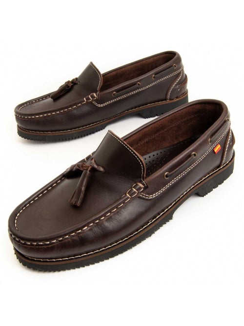 Mocassin Cuir Naturel Purapiel - Kiabi
