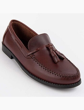 Mocassin Cuir Naturel Purapiel