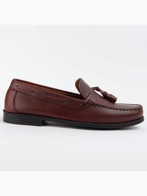 Mocassin Cuir Naturel Purapiel - Kiabi