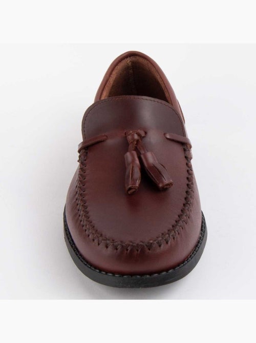 Mocassin Cuir Naturel Purapiel - Kiabi