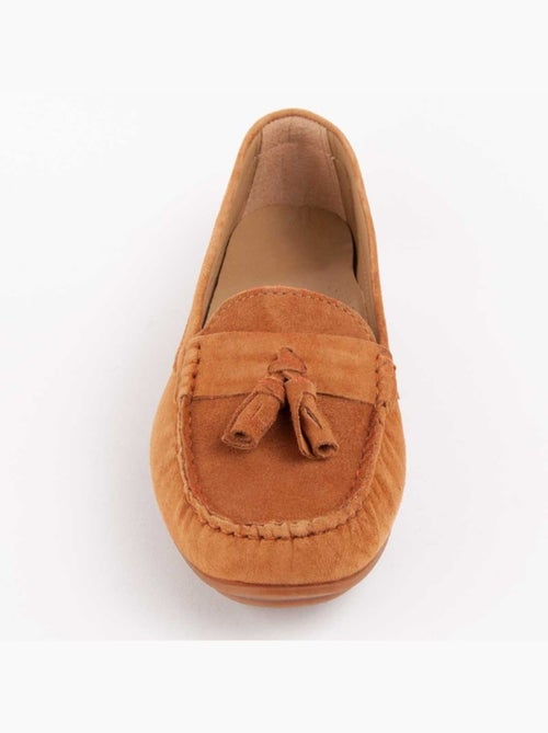 Mocassin Cuir Naturel Purapiel - Kiabi