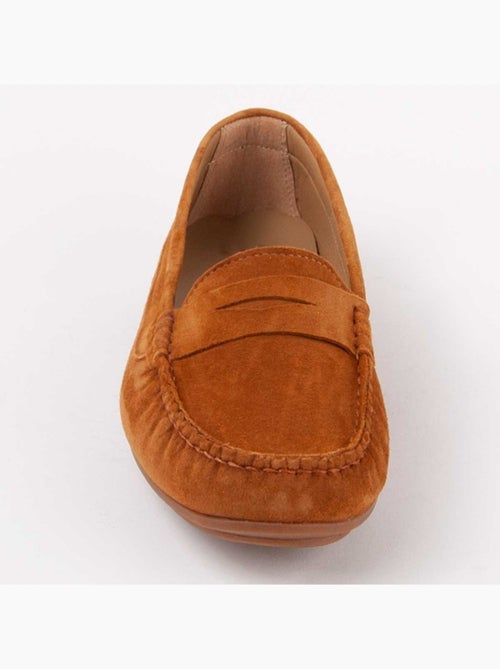 Mocassin Cuir Naturel Purapiel - Kiabi