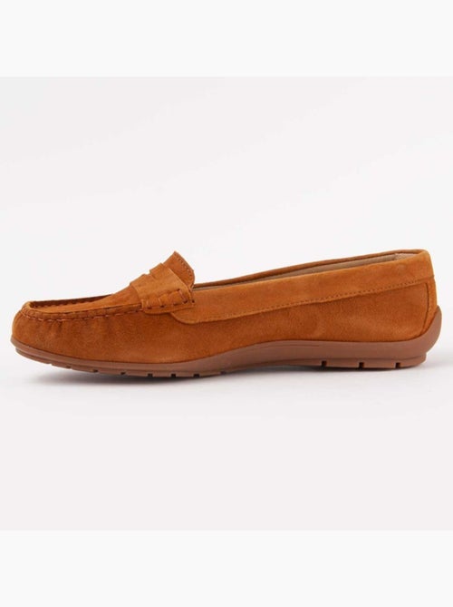 Mocassin Cuir Naturel Purapiel - Kiabi