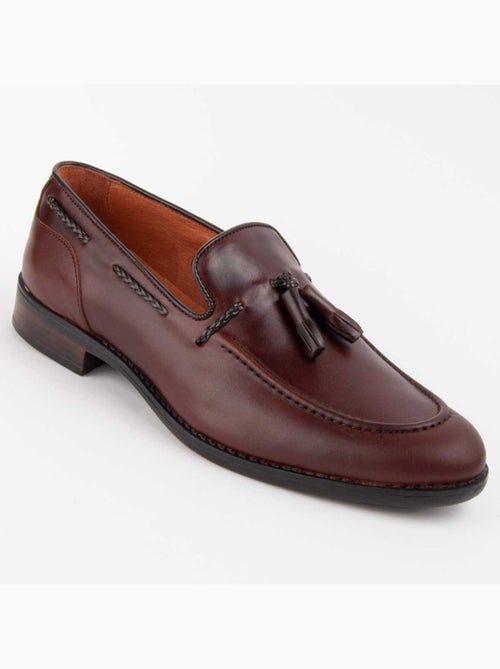 Mocassin Cuir Naturel Purapiel - Kiabi