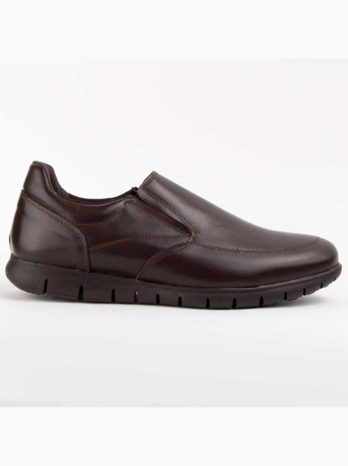 Mocassin Cuir Naturel Purapiel - Kiabi