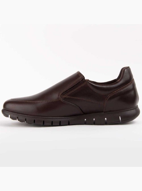 Mocassin Cuir Naturel Purapiel - Kiabi
