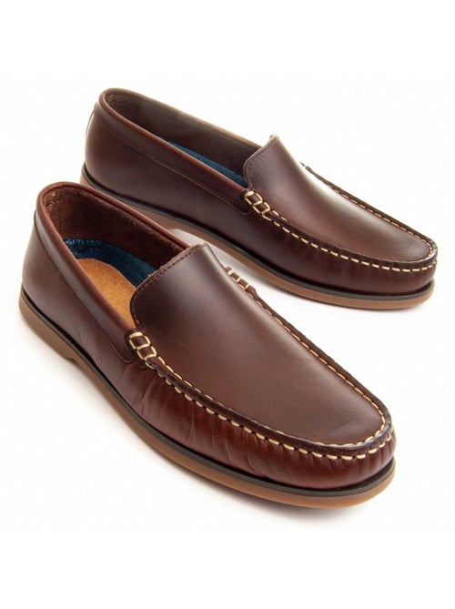 Mocassin Cuir Naturel Purapiel - Kiabi