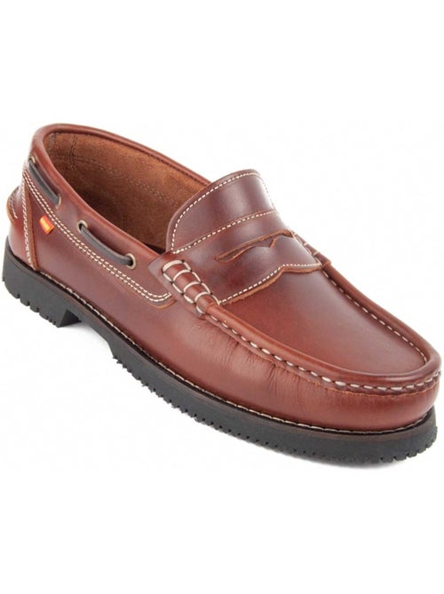 Mocassin Cuir Naturel Purapiel - Kiabi