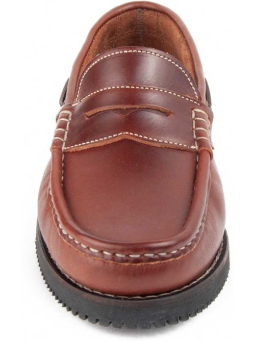Mocassin Cuir Naturel Purapiel - Kiabi