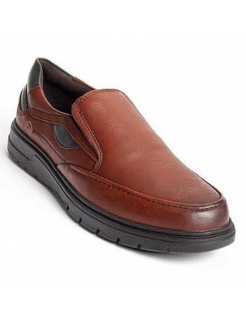 Mocassin Cuir Naturel Purapiel