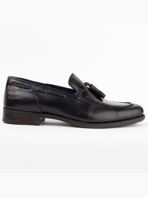 Mocassin Cuir Naturel Purapiel - Kiabi