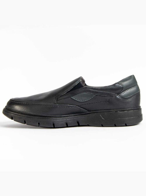 Mocassin Cuir Naturel Purapiel - Kiabi