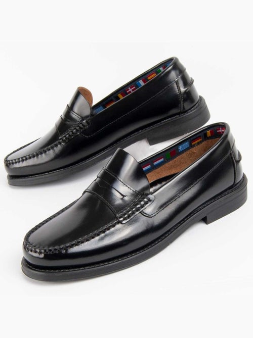 Mocassin Cuir Naturel Purapiel - Kiabi