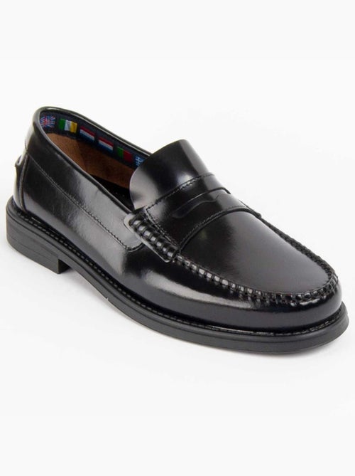 Mocassin Cuir Naturel Purapiel - Kiabi