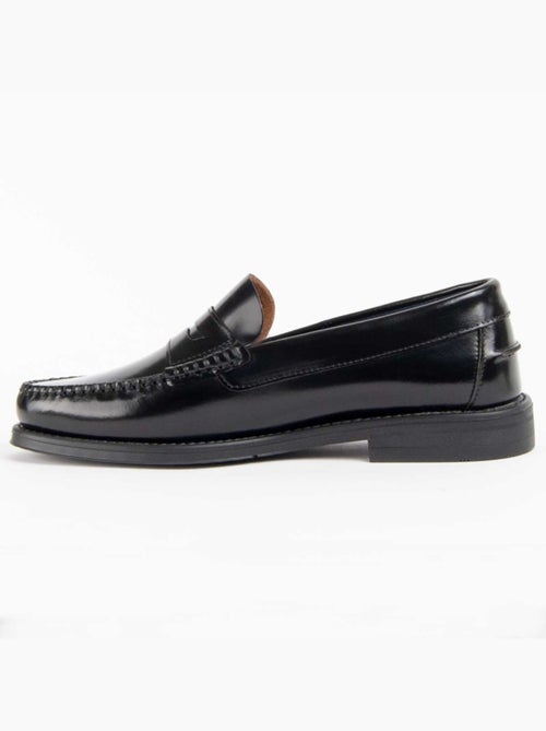 Mocassin Cuir Naturel Purapiel - Kiabi