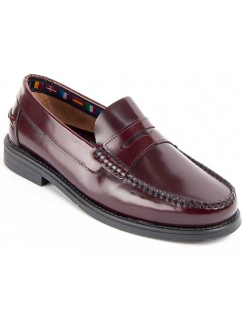 Mocassin Cuir Naturel Purapiel - Kiabi