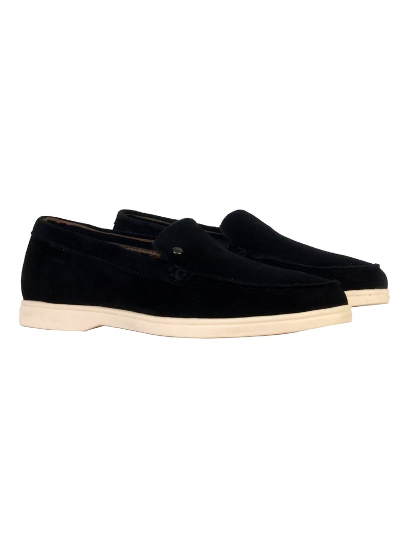 Mocassin Cuir Redskins Amiral Bleu - Kiabi