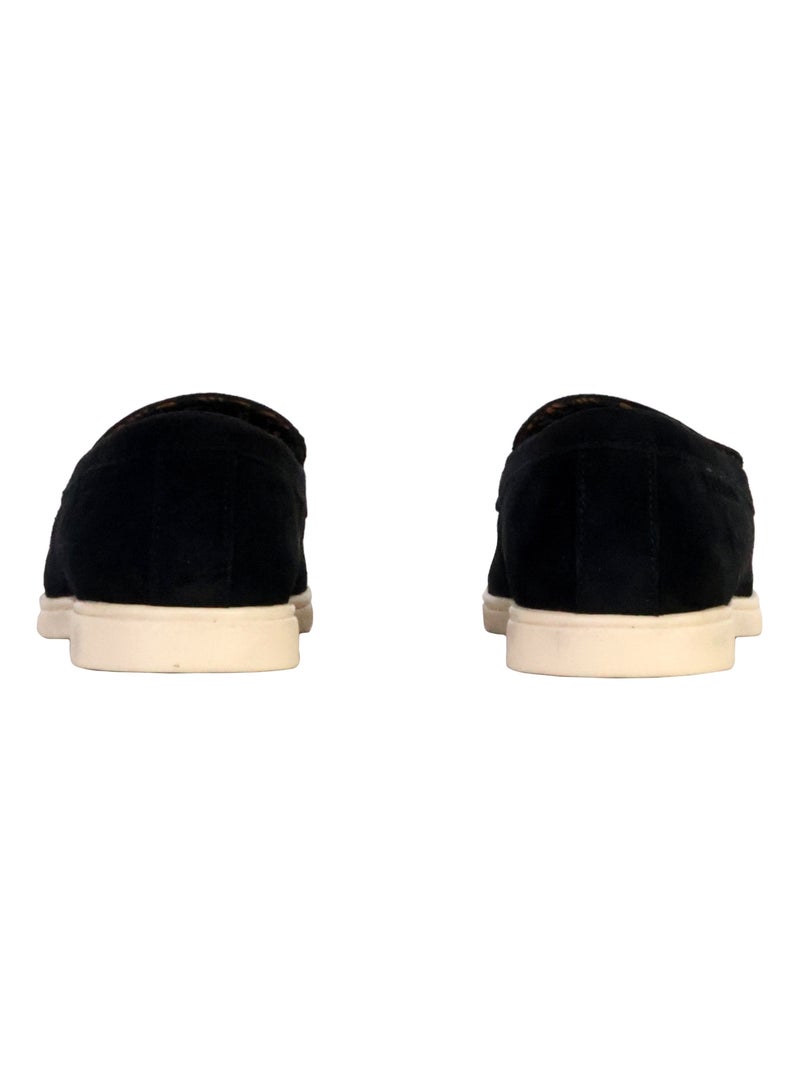 Mocassin Cuir Redskins Amiral Bleu - Kiabi