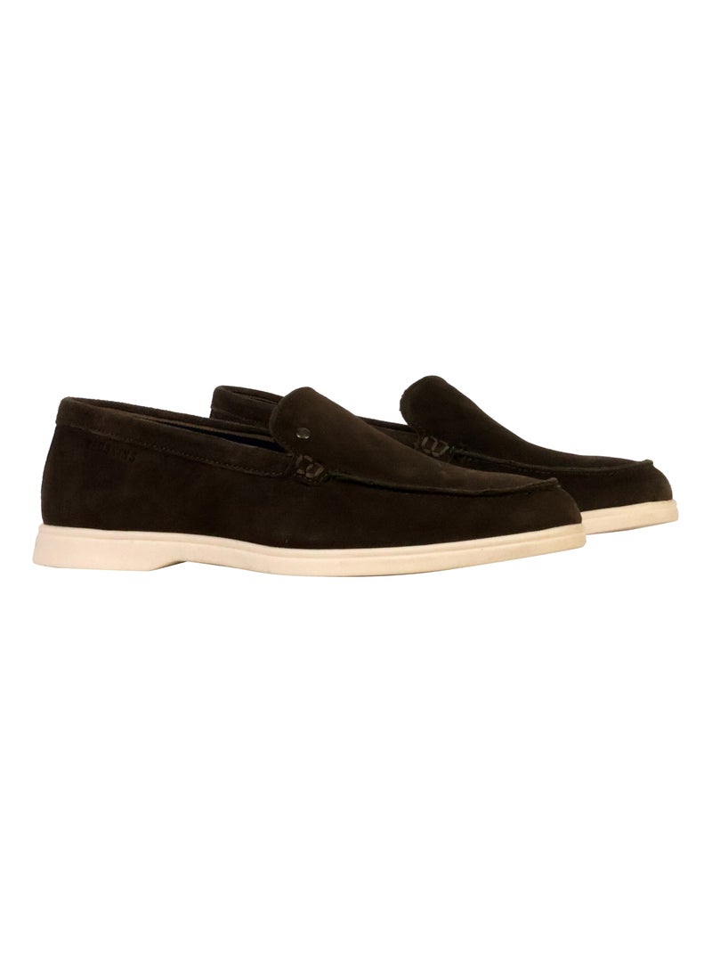 Mocassin Cuir Redskins Amiral Vert - Kiabi