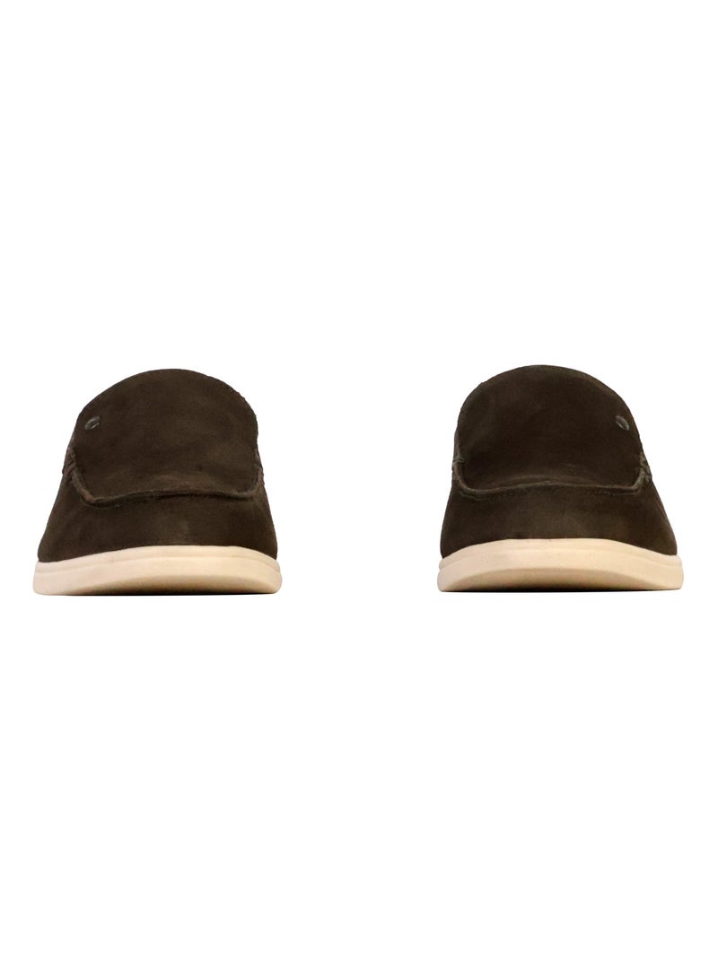 Mocassin Cuir Redskins Amiral Vert - Kiabi