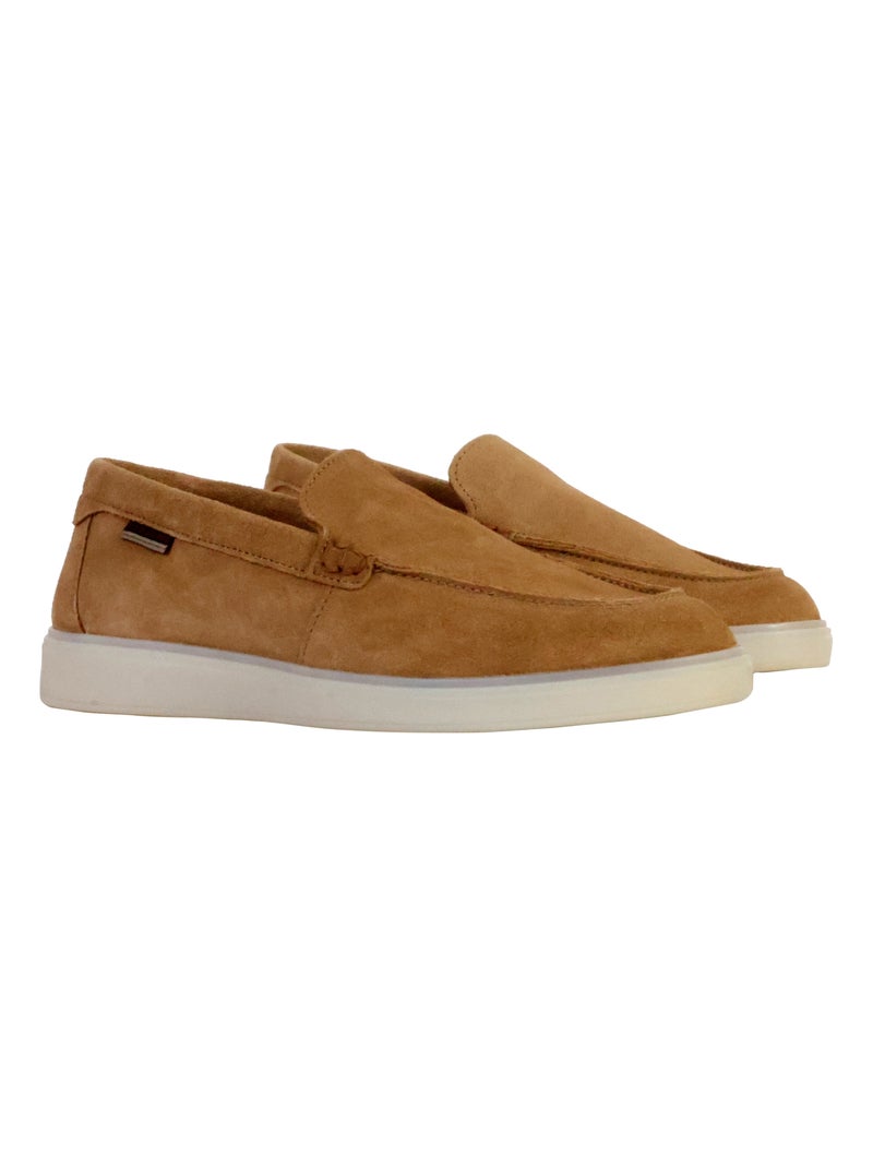 Mocassin Cuir Redskins Arcann Beige - Kiabi