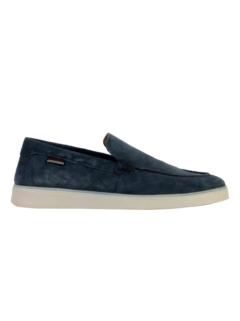 Mocassin Cuir Redskins Arcann Bleu - Kiabi