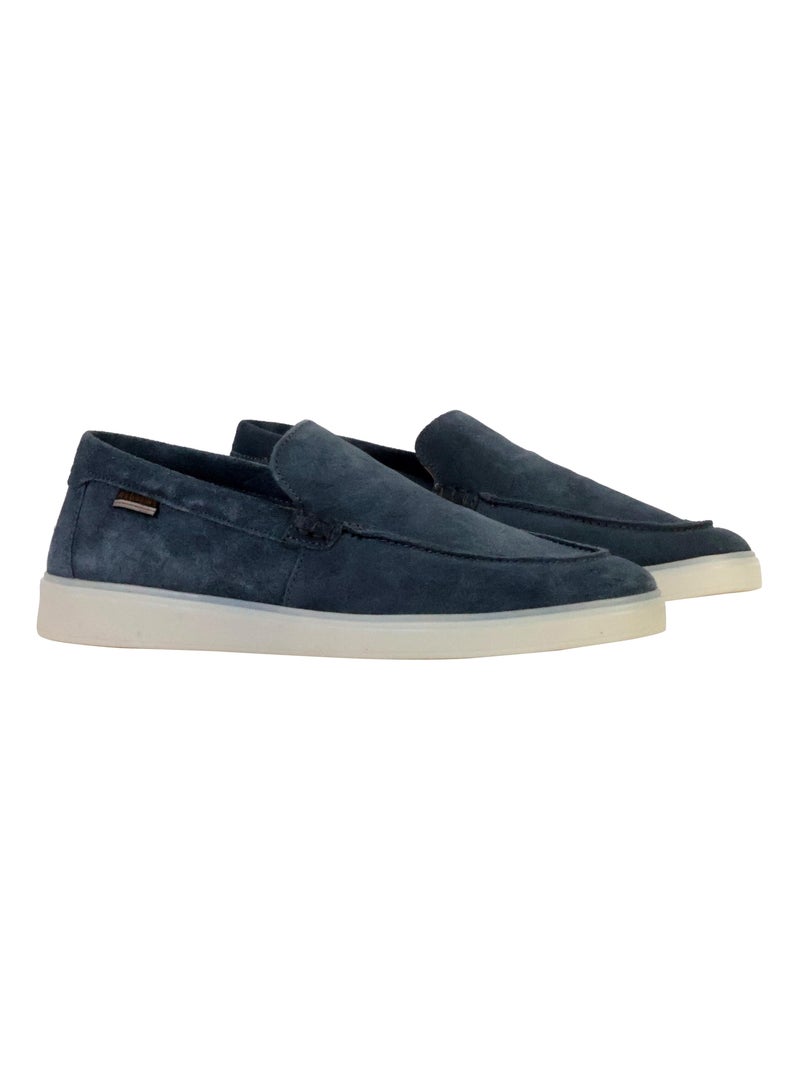 Mocassin Cuir Redskins Arcann Bleu - Kiabi