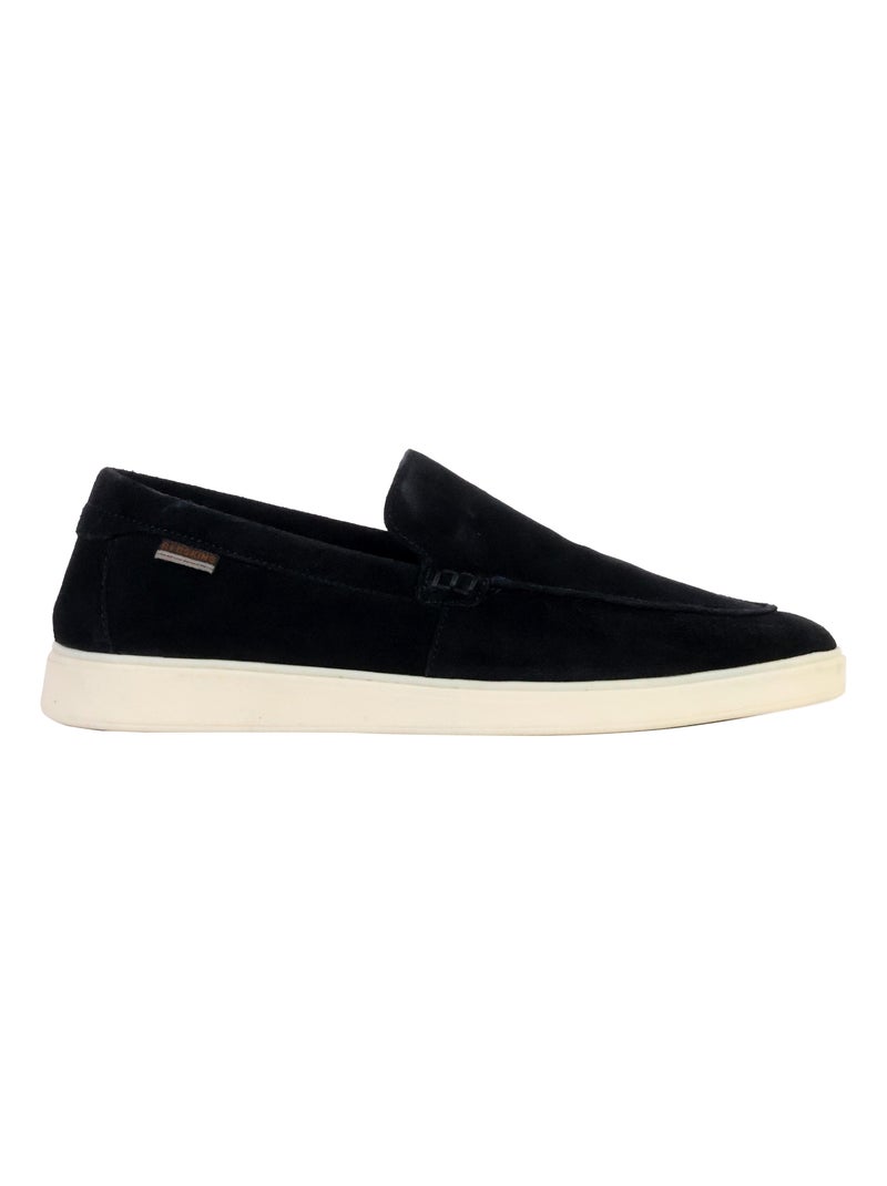 Mocassin Cuir Redskins Arcann Bleu marine - Kiabi