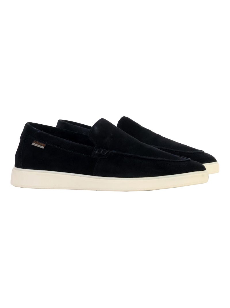 Mocassin Cuir Redskins Arcann Bleu marine - Kiabi