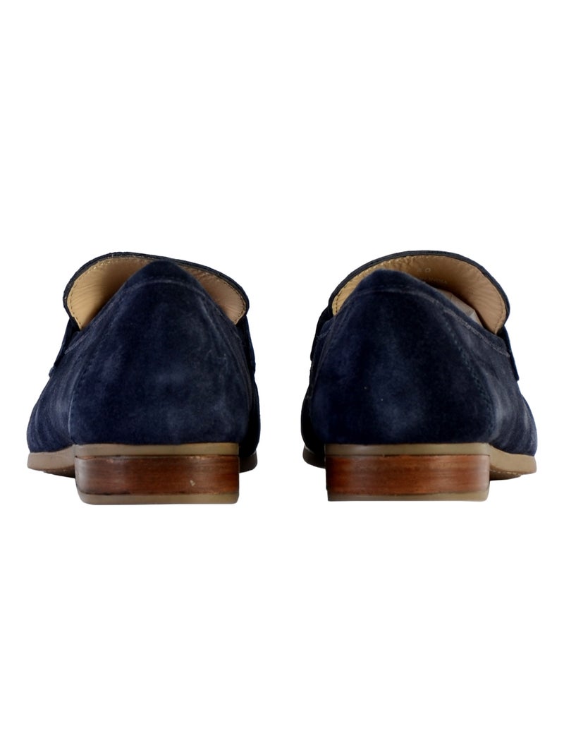 Mocassin Cuir Redskins Lutin Bleu marine - Kiabi