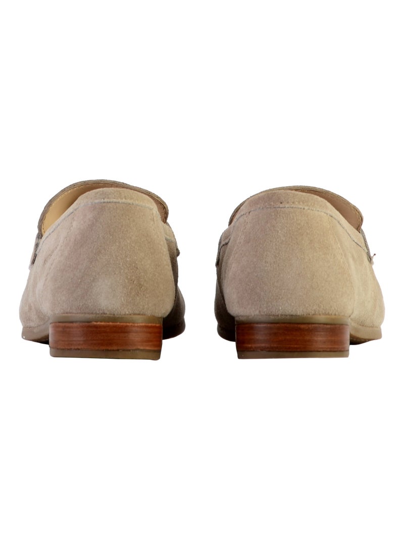 Mocassin Cuir Redskins Lutin Taupe - Kiabi