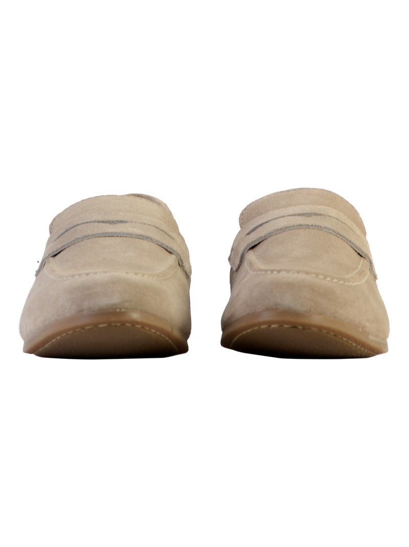 Mocassin Cuir Redskins Lutin Taupe - Kiabi