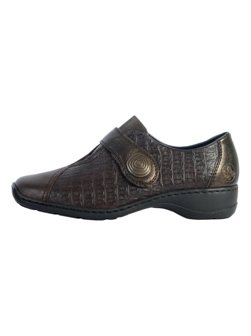 Mocassin Cuir Rieker Cristallino - Kiabi
