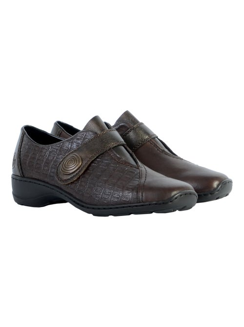 Mocassin Cuir Rieker Cristallino - Kiabi