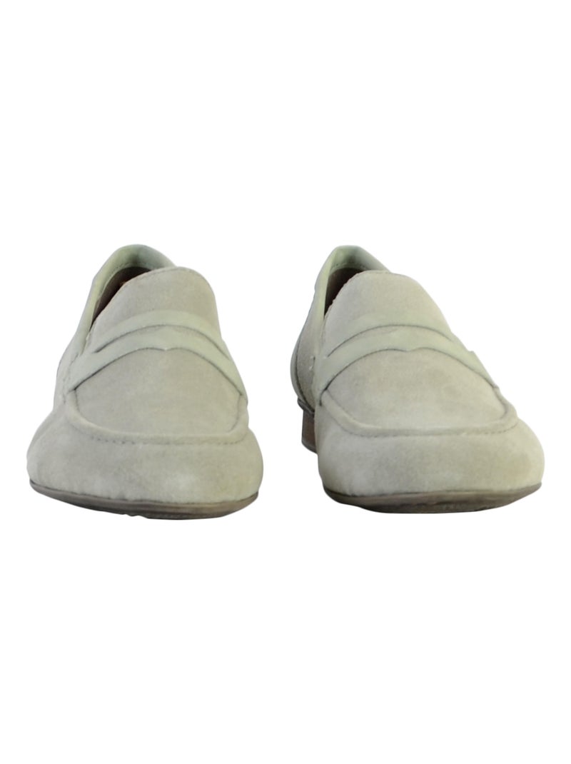 Mocassin Cuir Rieker Morelia Vert - Kiabi
