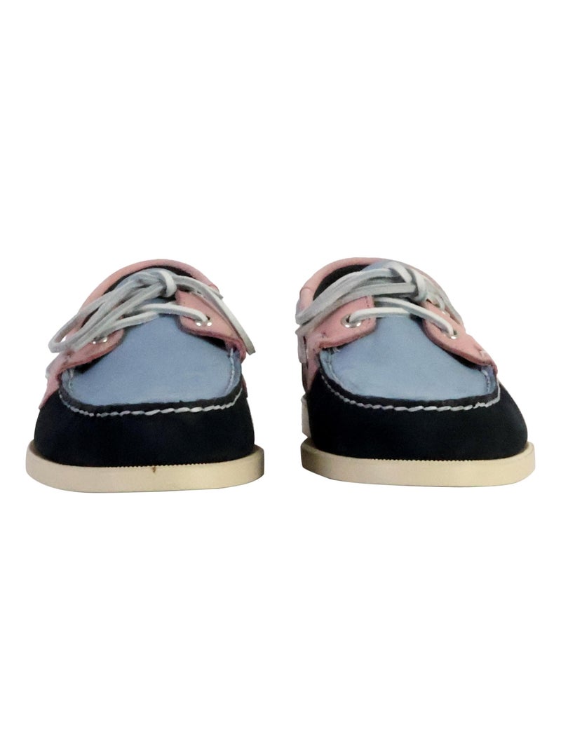 Mocassin Cuir Sebago Portland Archive Bleu - Kiabi