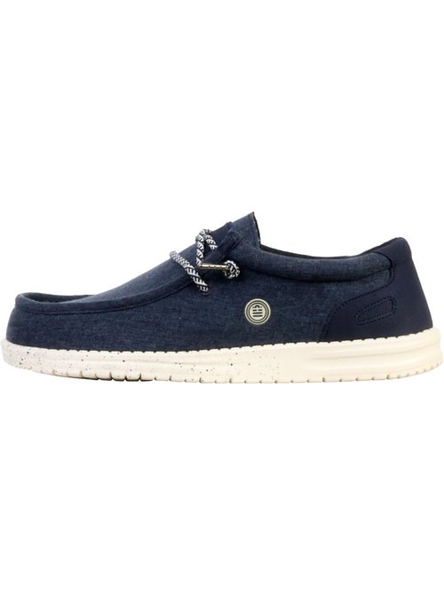 Mocassin Cuir Serge Blanco Saint Jean - Kiabi