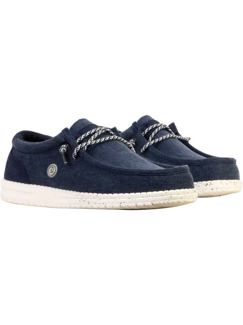 Mocassin Cuir Serge Blanco Saint Jean - Kiabi