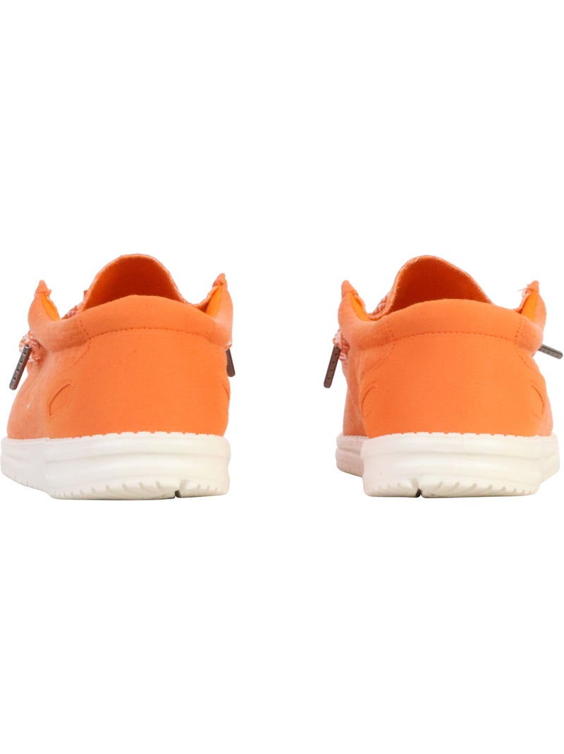 Mocassin Cuir Serge Blanco Saint Jean Orange - Kiabi