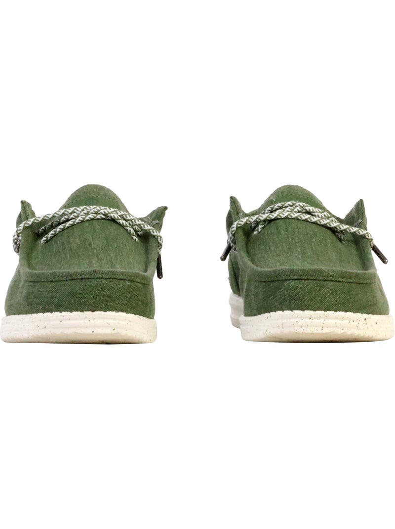Mocassin Cuir Serge Blanco Saint Jean Vert - Kiabi