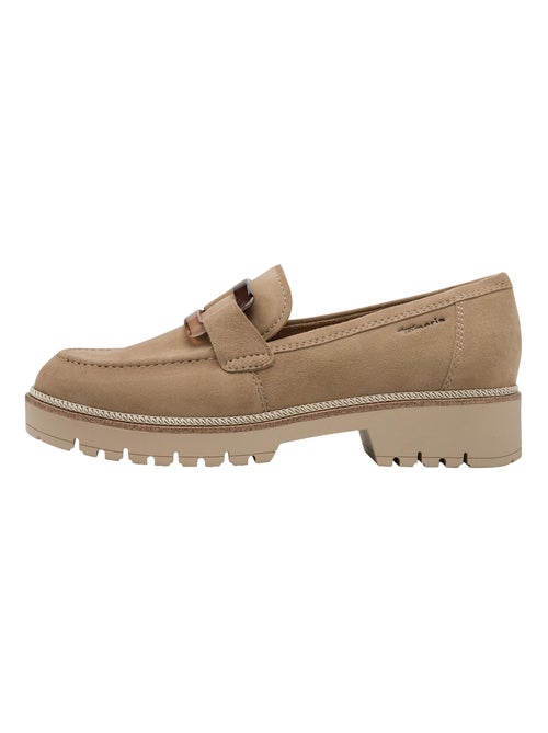 Mocassin Cuir Tamaris - Kiabi
